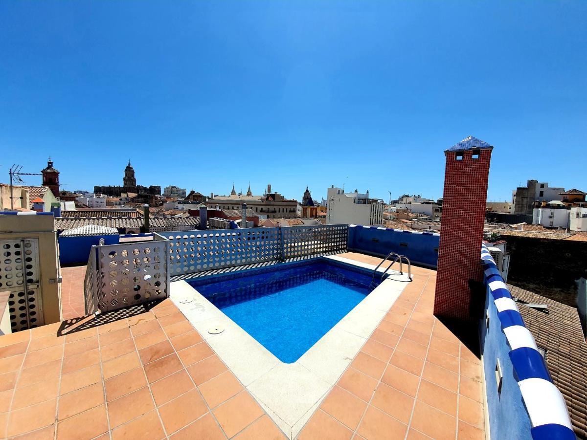 Marinac33 Precioso Apartamento Con Piscina En El Centro De Malaga Apartment Bagian luar foto